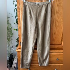 #87 David Brooks Classic Gold Trousers 10(fits like 8)